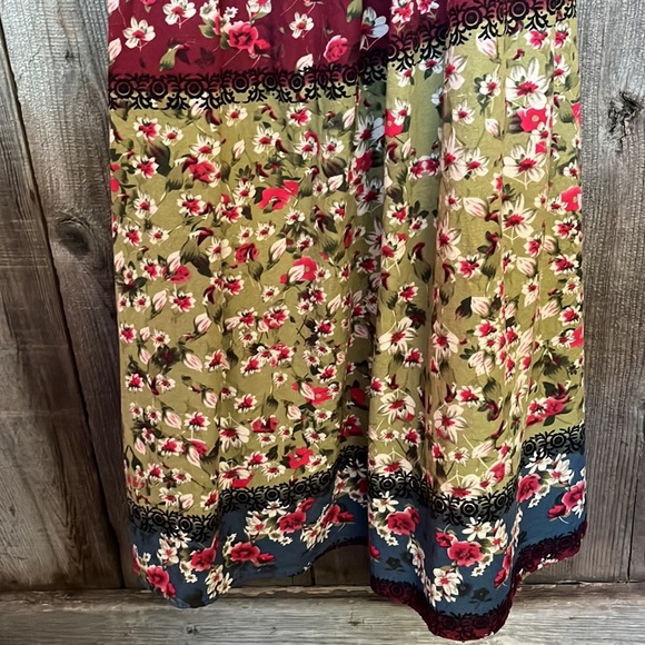 Casual and Lightweight Multi Pattern Dress with Adjustable Straps - Picture 5 of 8